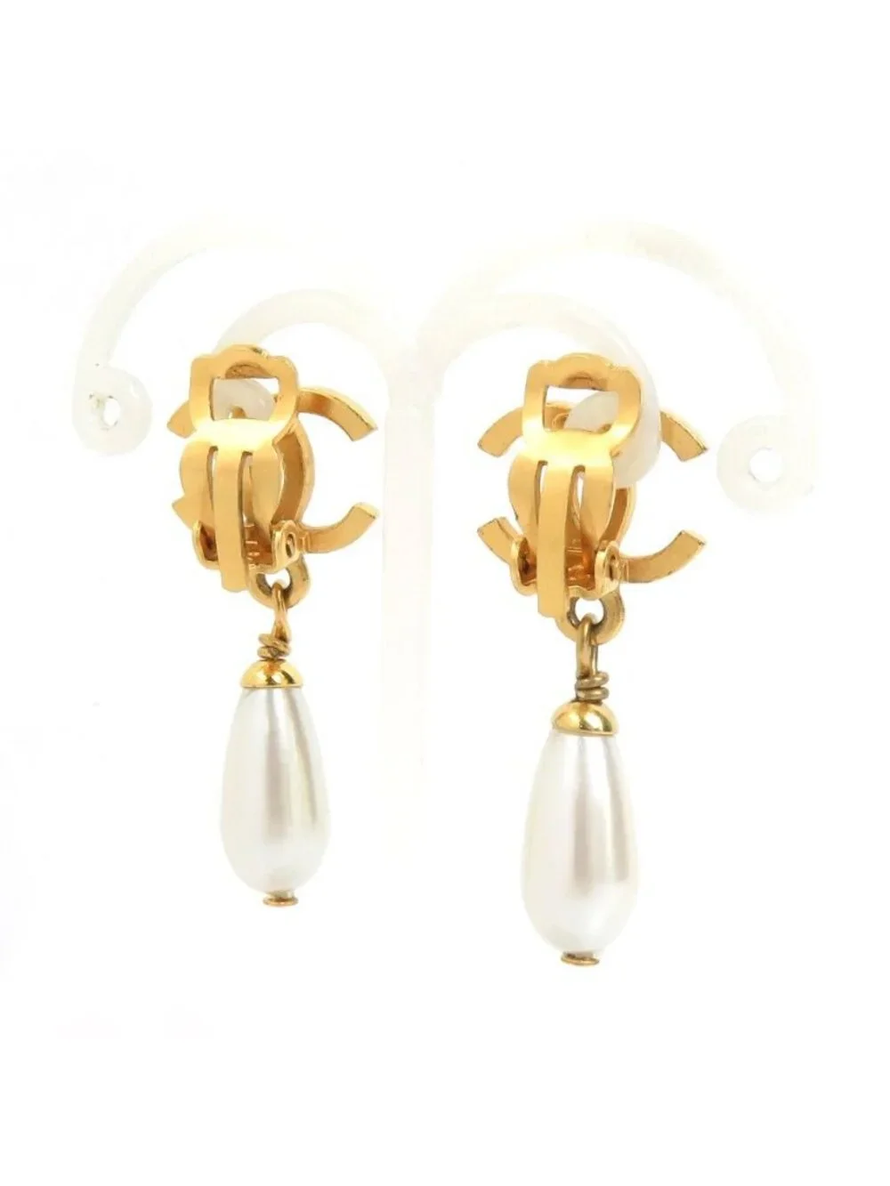 Chanel Earrings CC Logo